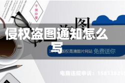 侵权盗图通知怎么写