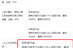 虚假交易不计入处罚标准