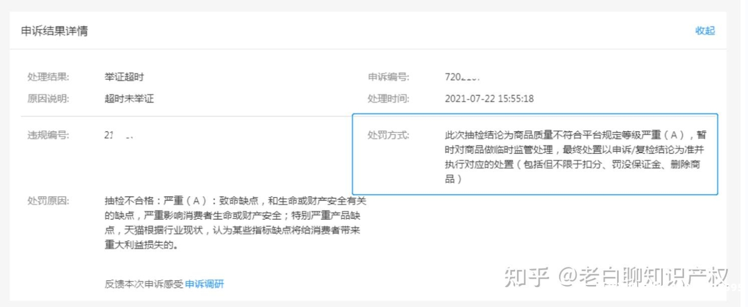 天猫被抽检罚款怎么处理-第2张图片