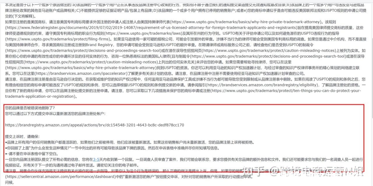 亚马逊商标滥用申述流程-第1张图片