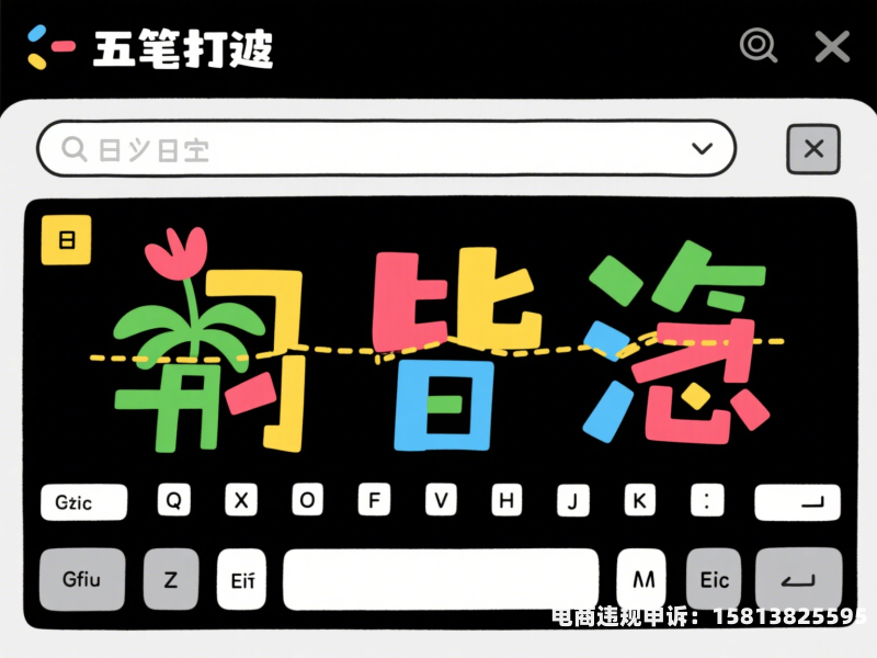 虚假用五笔怎么打-第2张图片